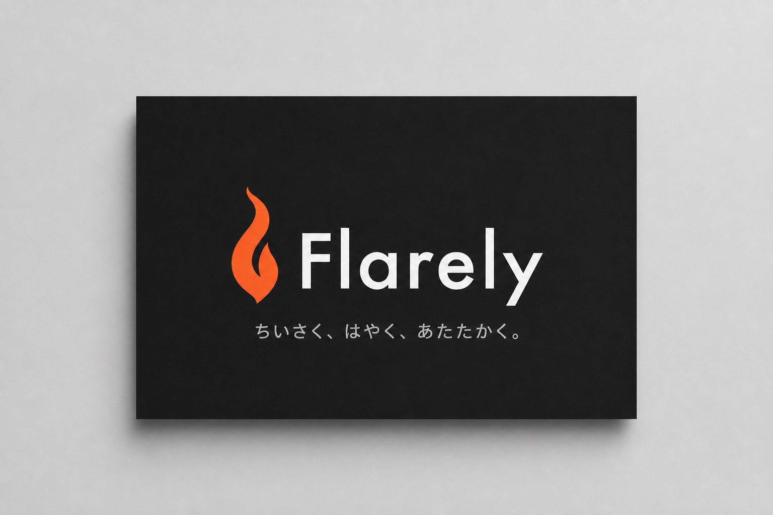 Business card back - graphite dark tech