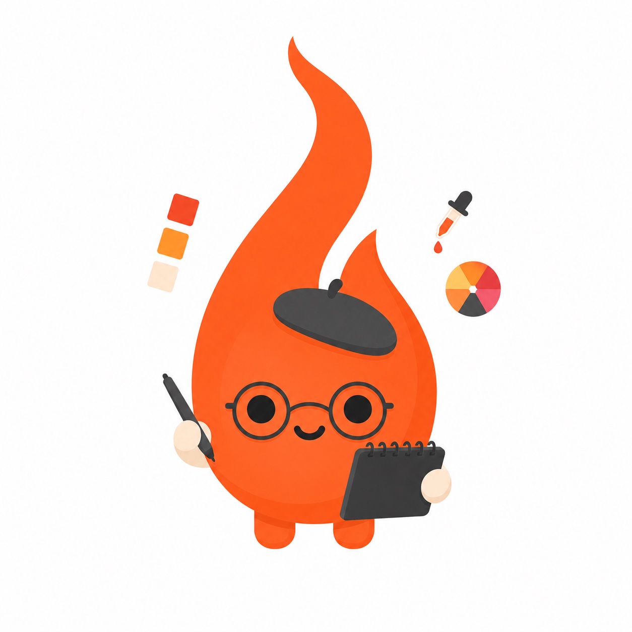 Flamey マスコット hero